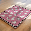 Cat Lovers Woven Cotton Blanket