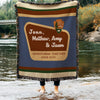 National Park Outdoors Adventure Woven Cotton Blanket