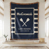 Lake House Woven Cotton Blanket