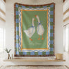 Silly Goose Woven Cotton Blanket