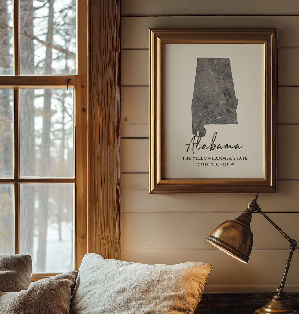 Alabama State Map