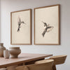 Vintage Hummingbirds - Set of 2