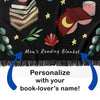 Book Lovers Woven Throw Blanket