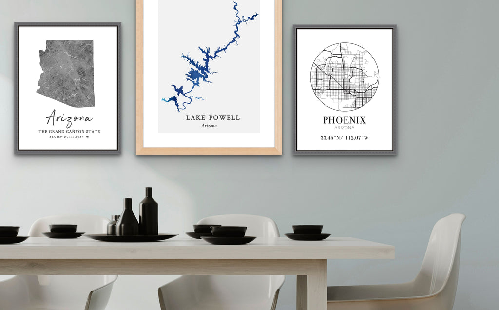 Maine - Sebago Lake Map