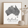Australia Country Map