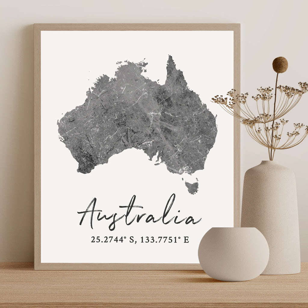 Australia Country Map