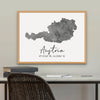 Austria Country Map