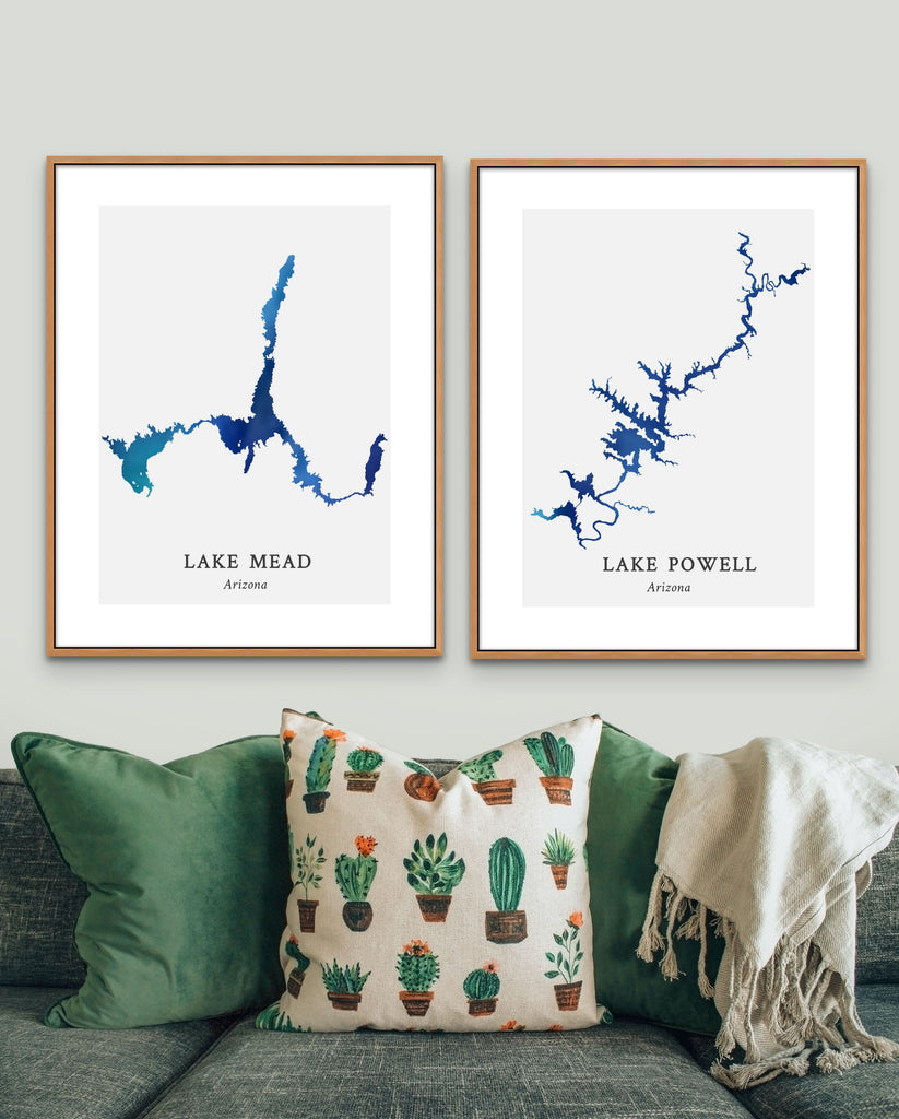 Maine - Sebago Lake Map