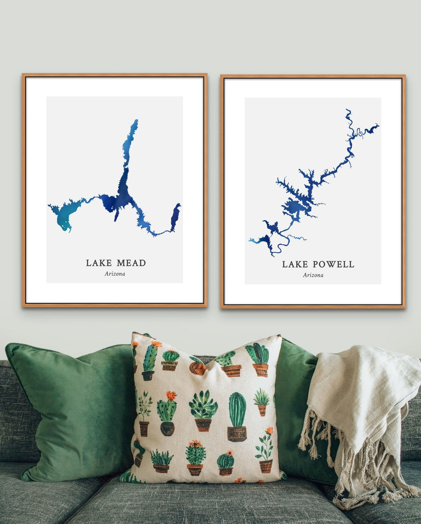 California - Mono Lake Map
