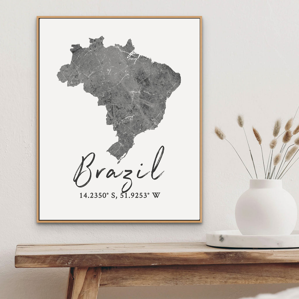 Brazil Country Map