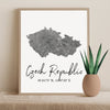 Czech Republic Country Map