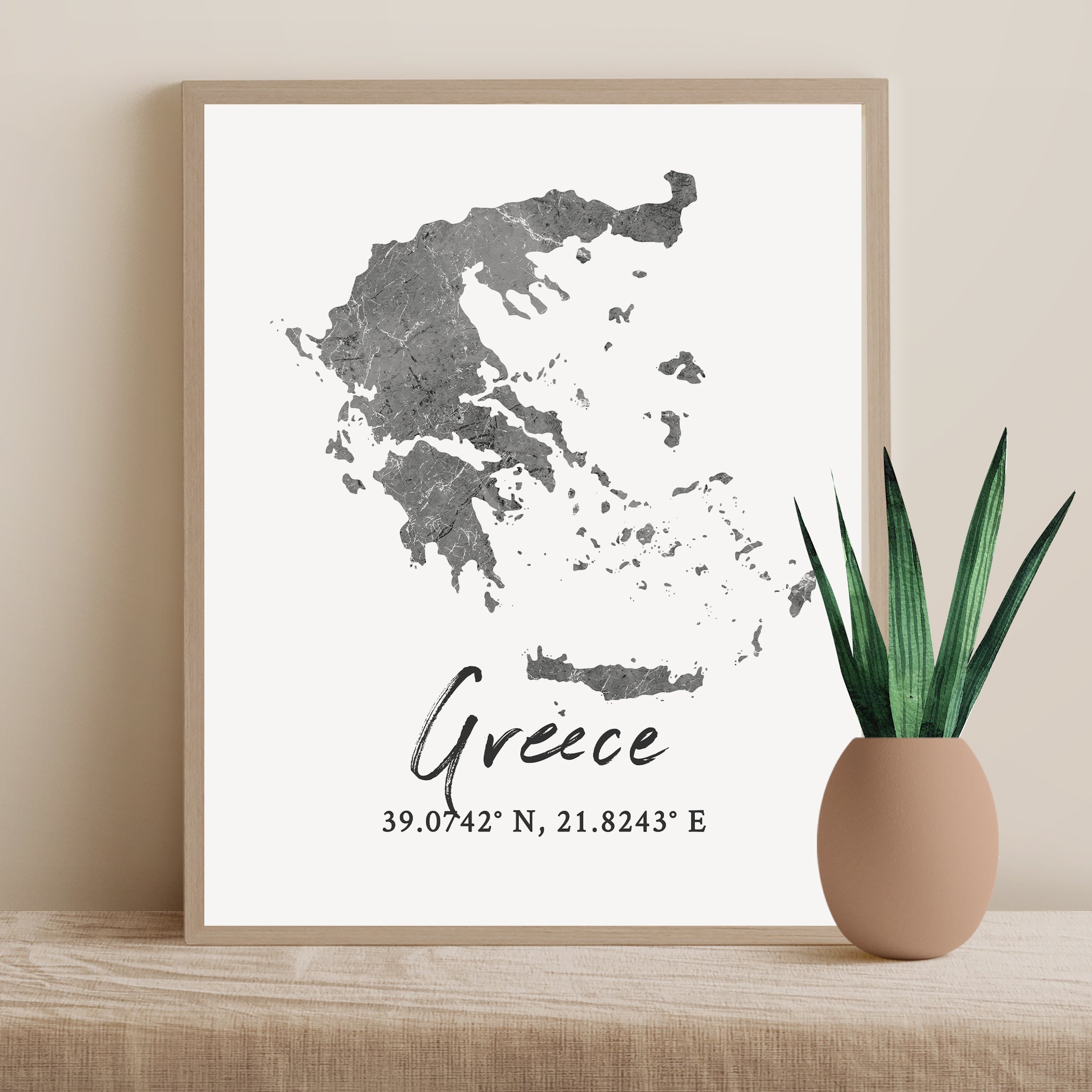 Greece Country Map