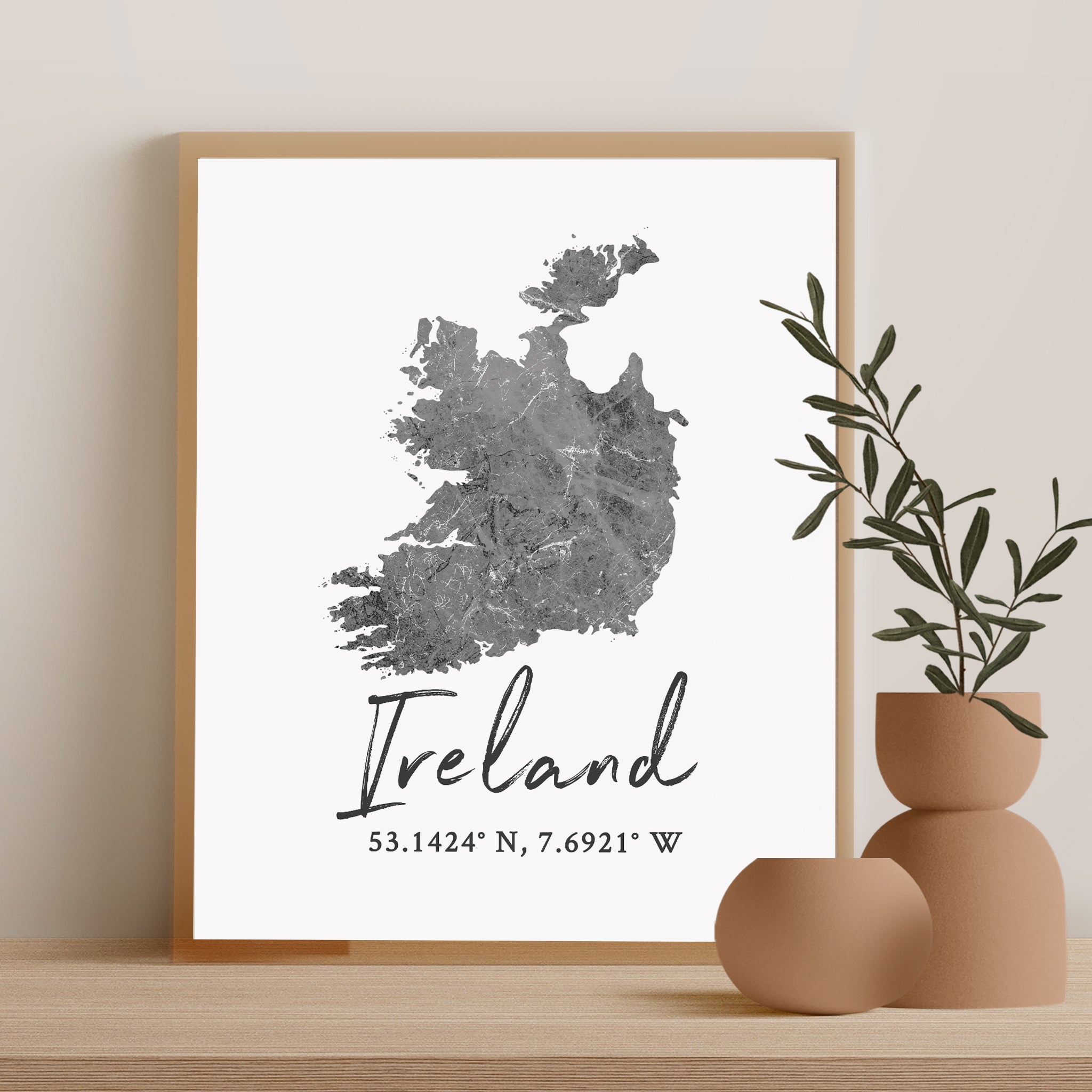 Ireland Country Map