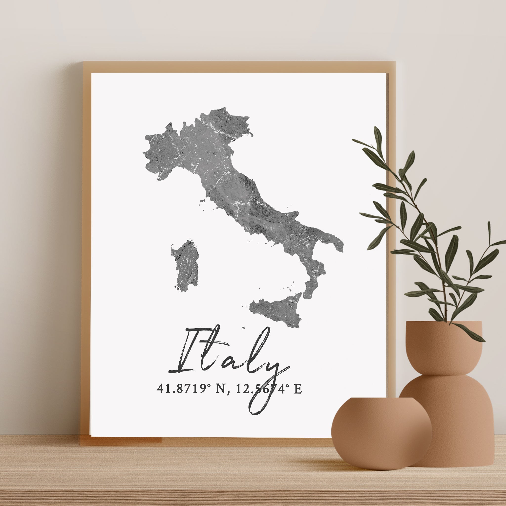 Italy Country Map