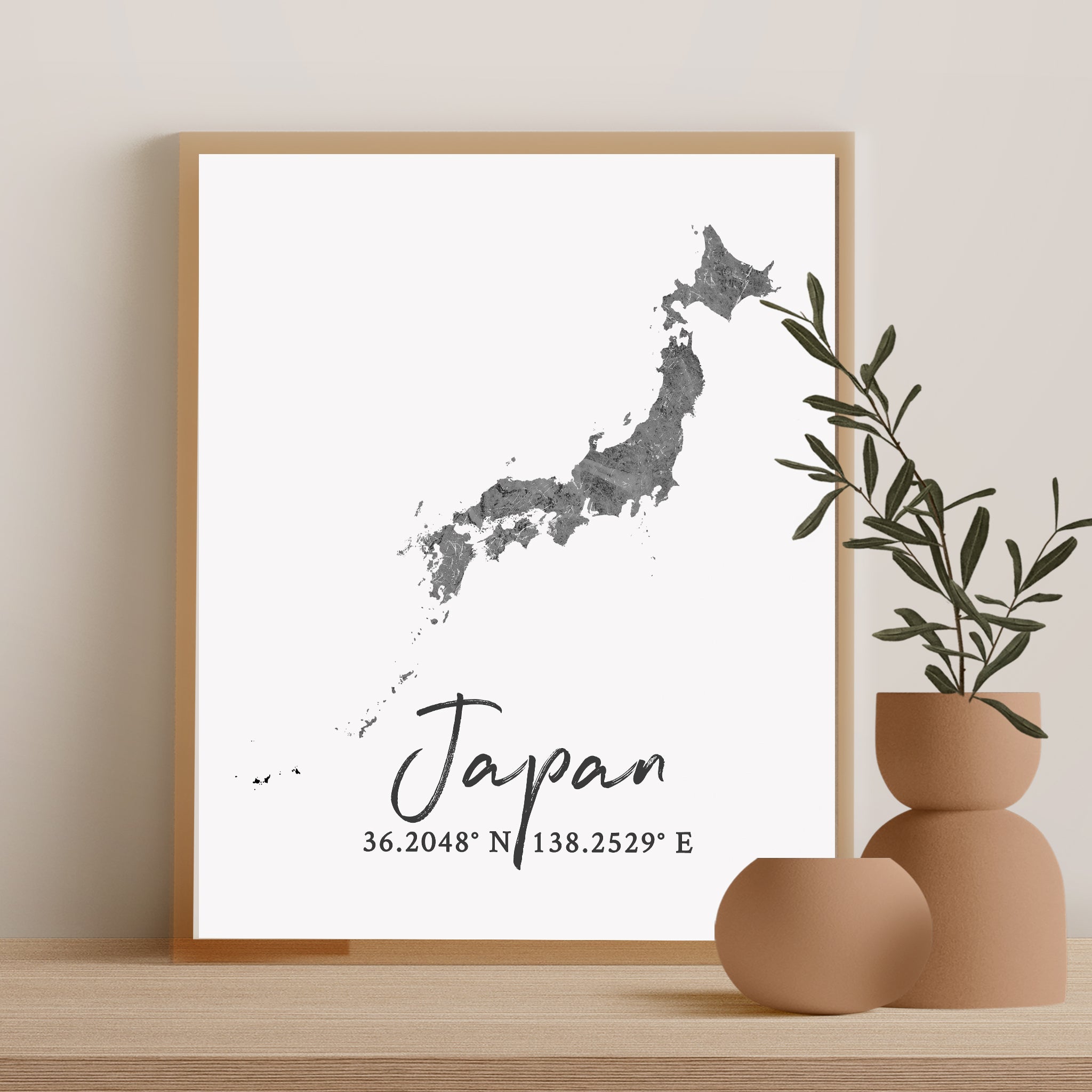 Japan Country Map