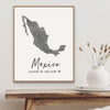 Mexico Country Map