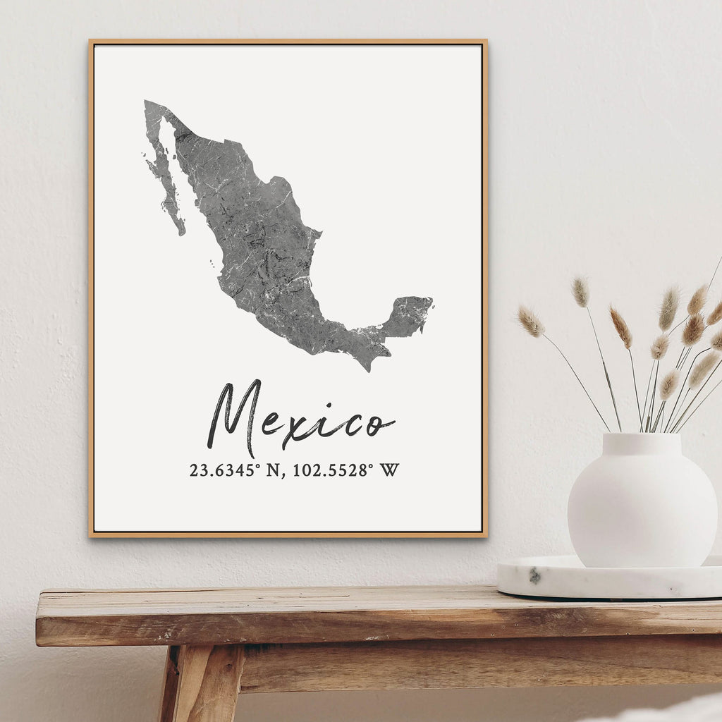 Mexico Country Map