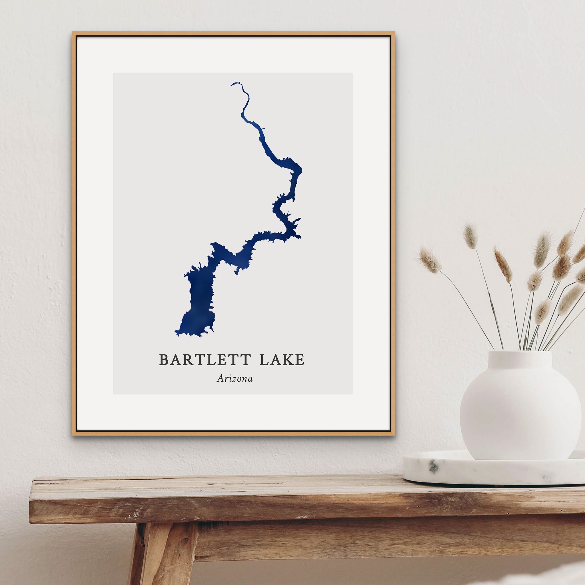 Arizona - Bartlett Lake Map