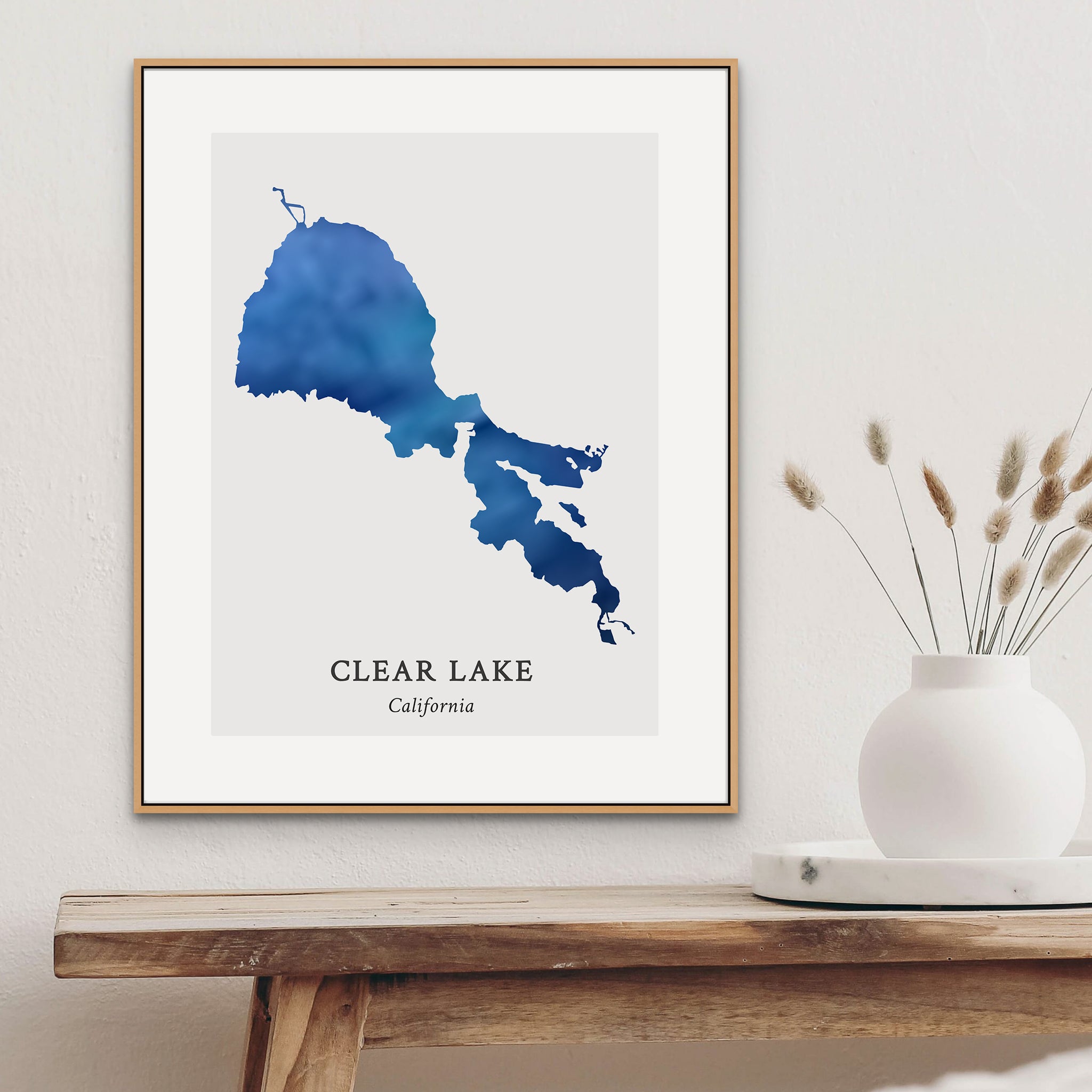 California - Clear Lake Map