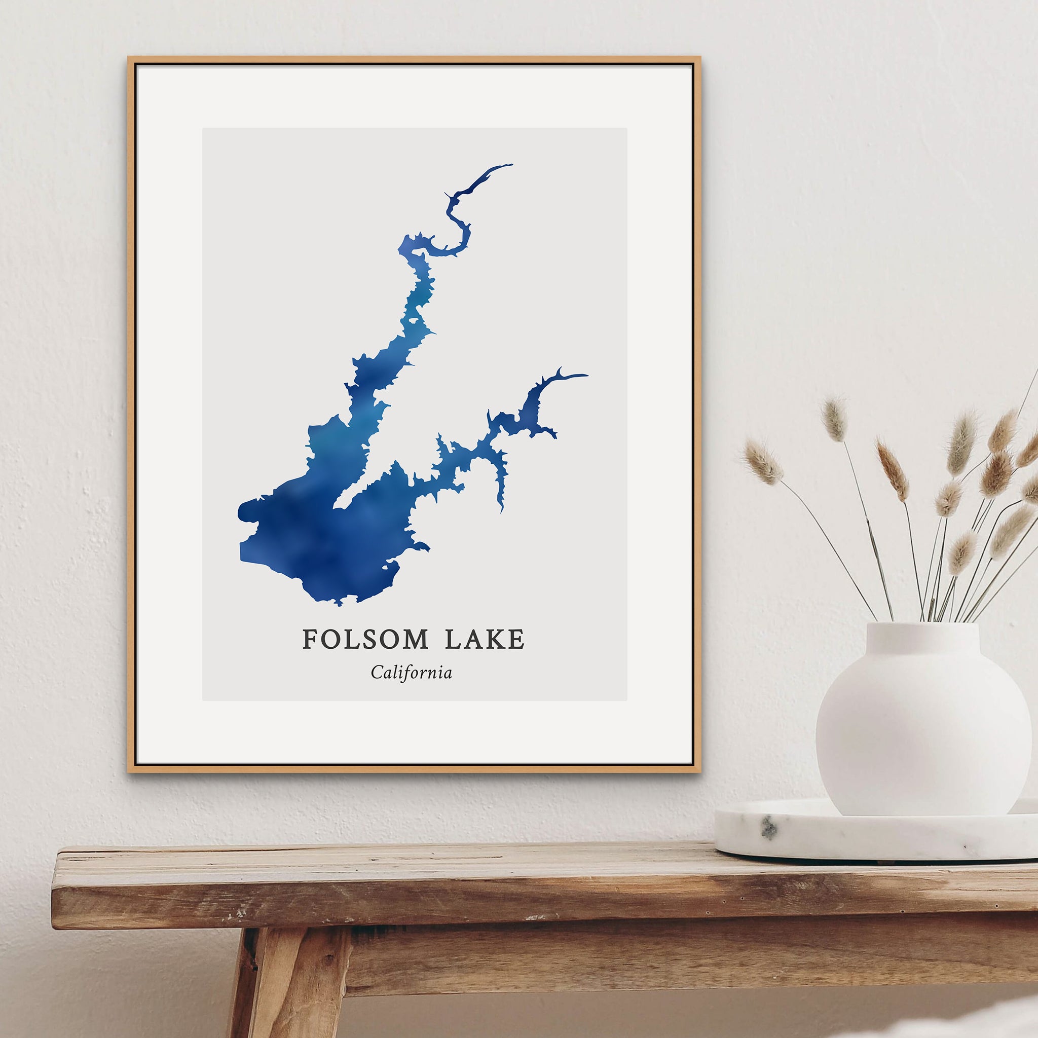California - Folsom Lake Map