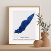 Great Lakes - Lake Erie Map