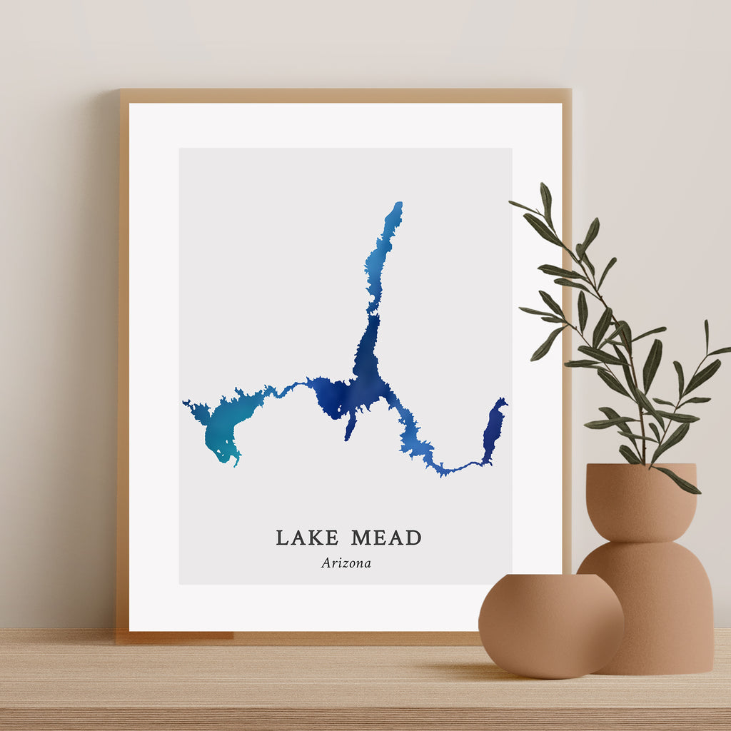 Arizona - Lake Mead Map