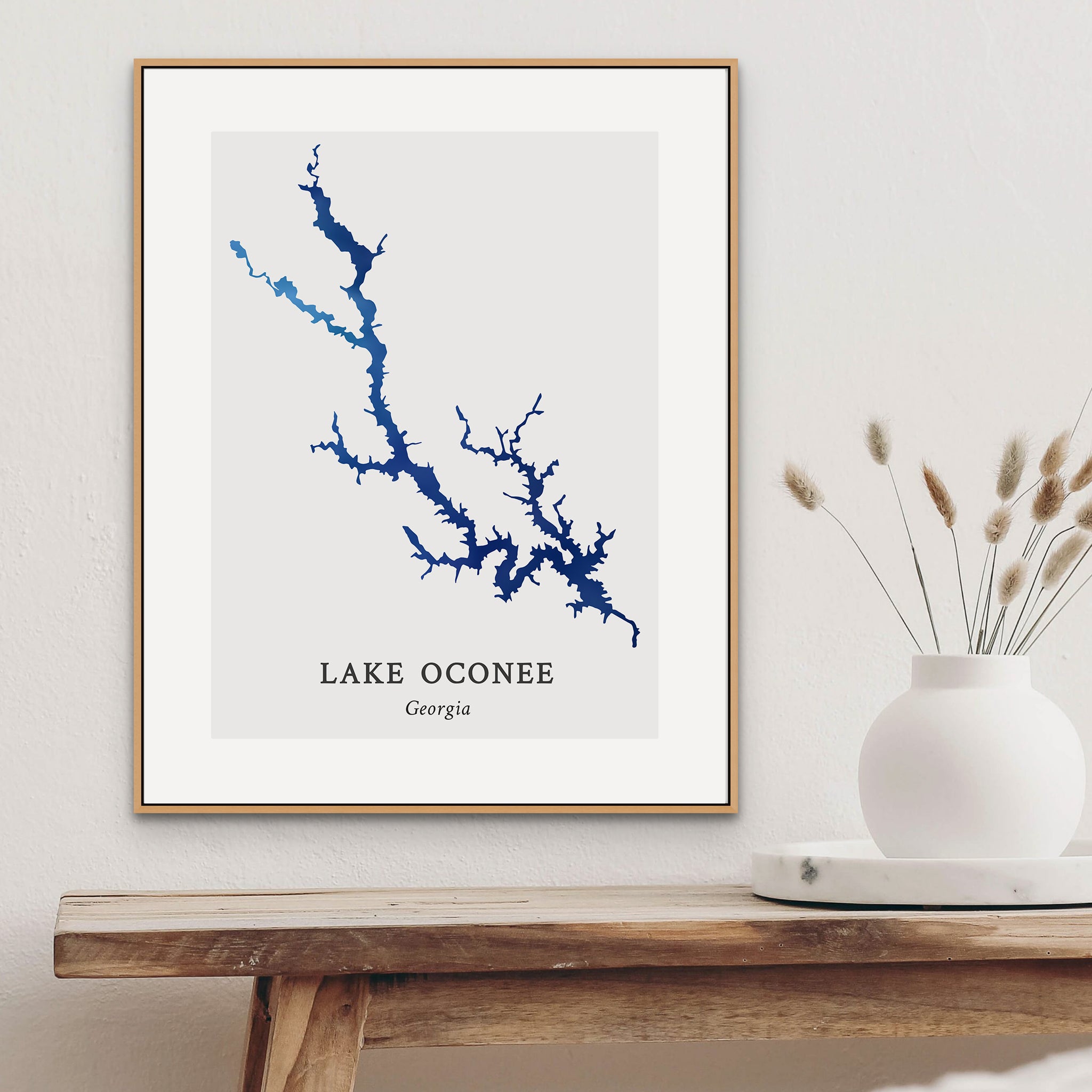 Georgia - Lake Oconee Map
