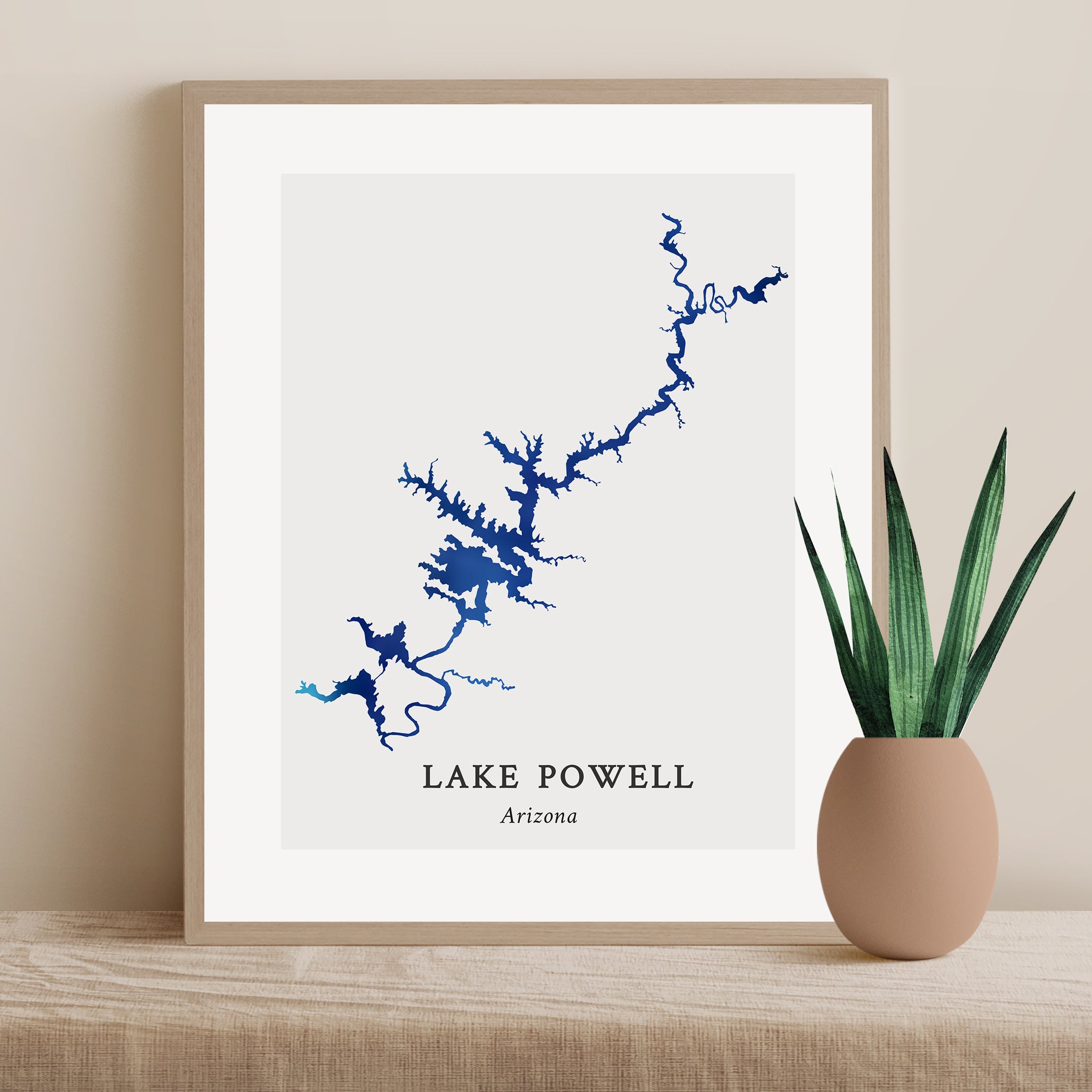 Arizona - Lake Powell Map