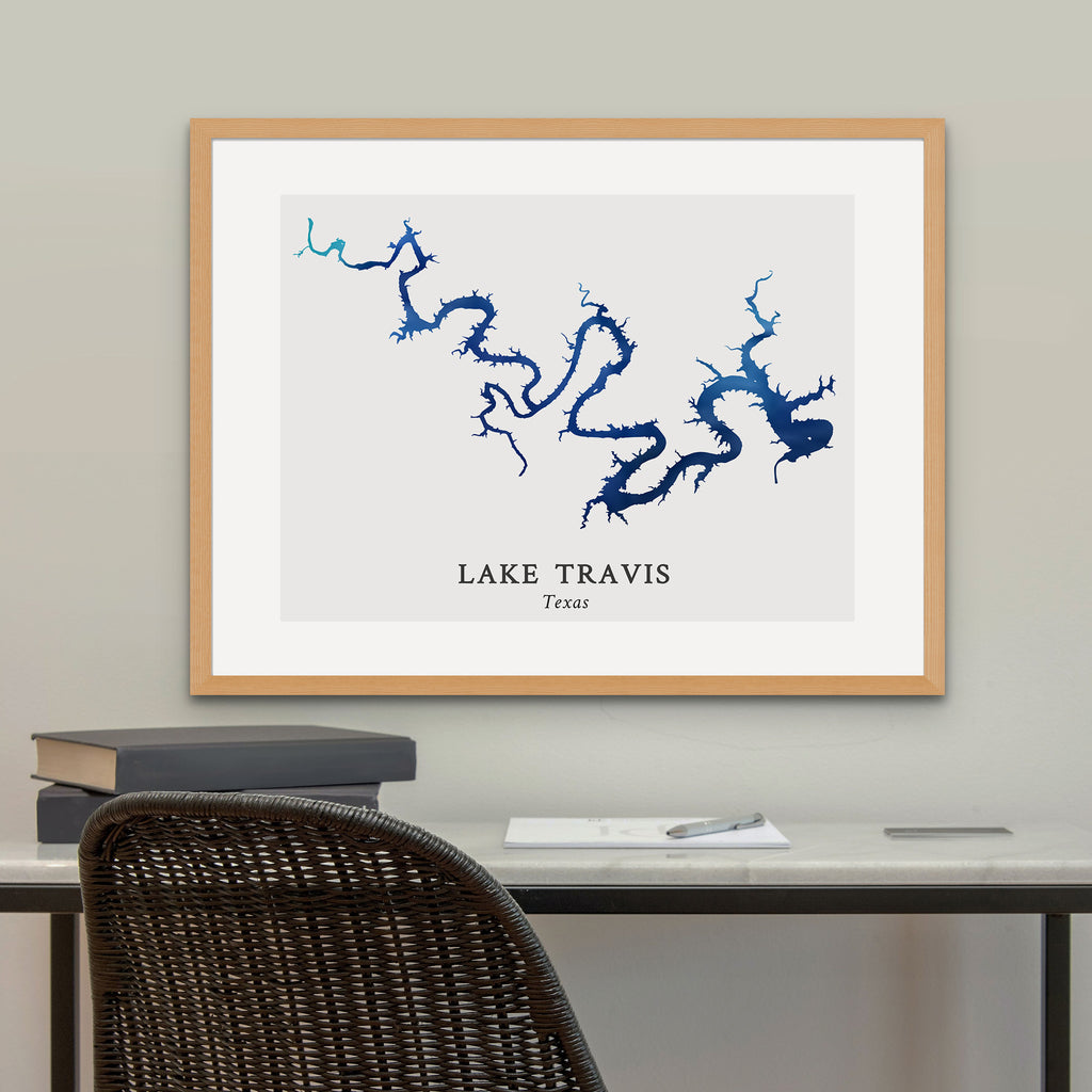Texas - Lake Travis Map