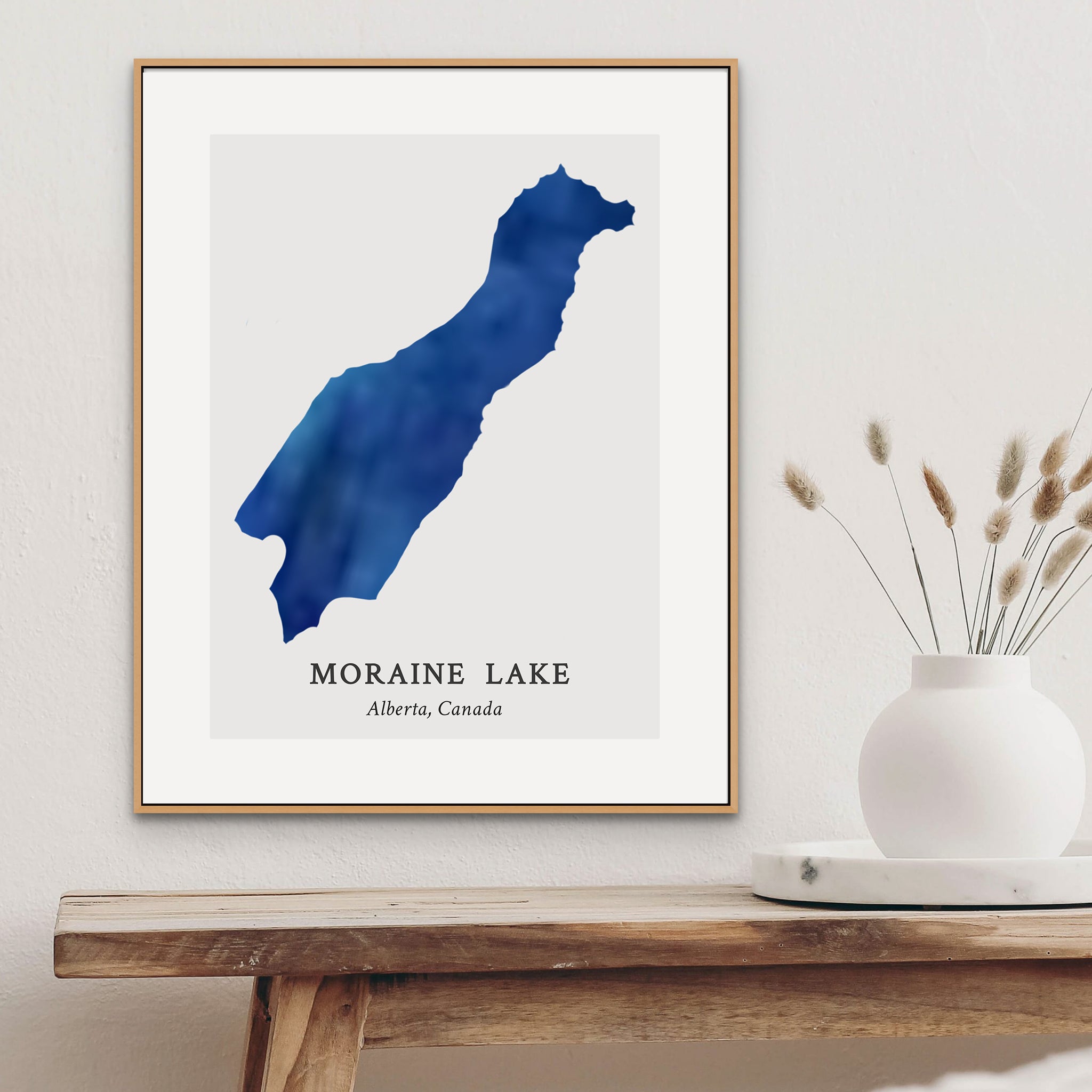 Canada - Morraine Lake Map