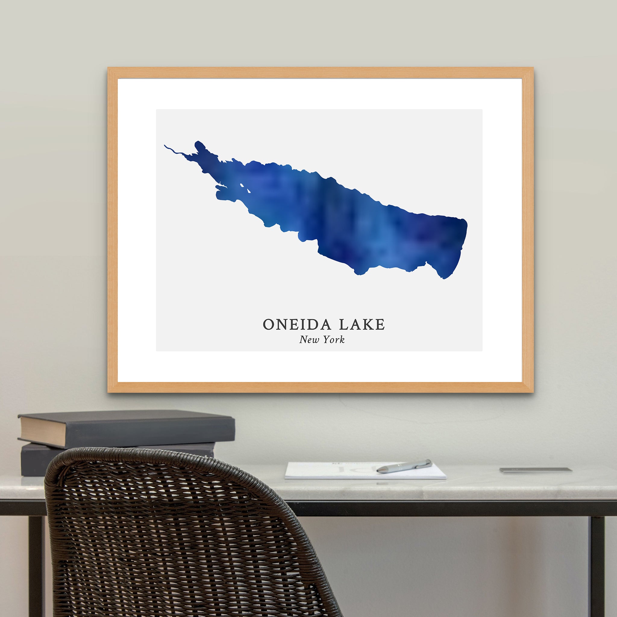 New York - Oneida Lake Map