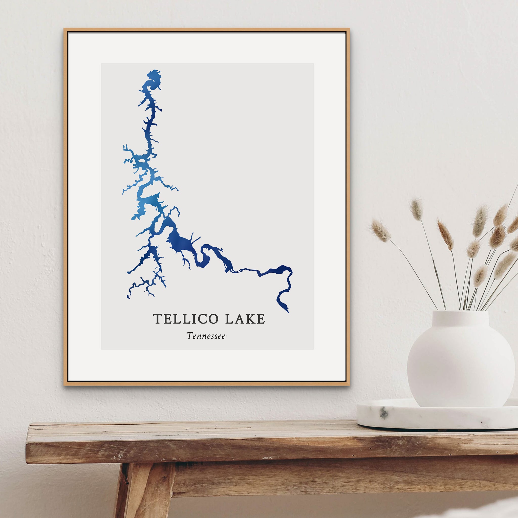 Tennessee - Tellico Lake Map