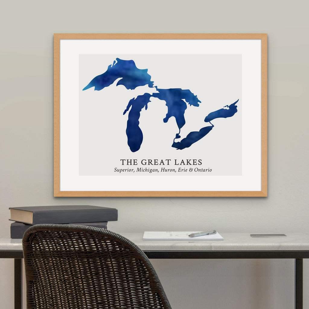 Great Lakes Map