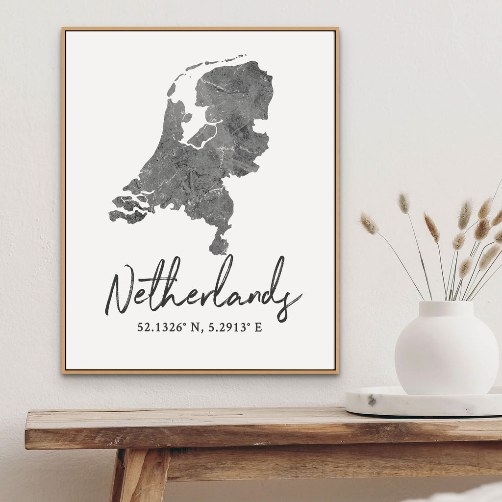Netherlands Country Map