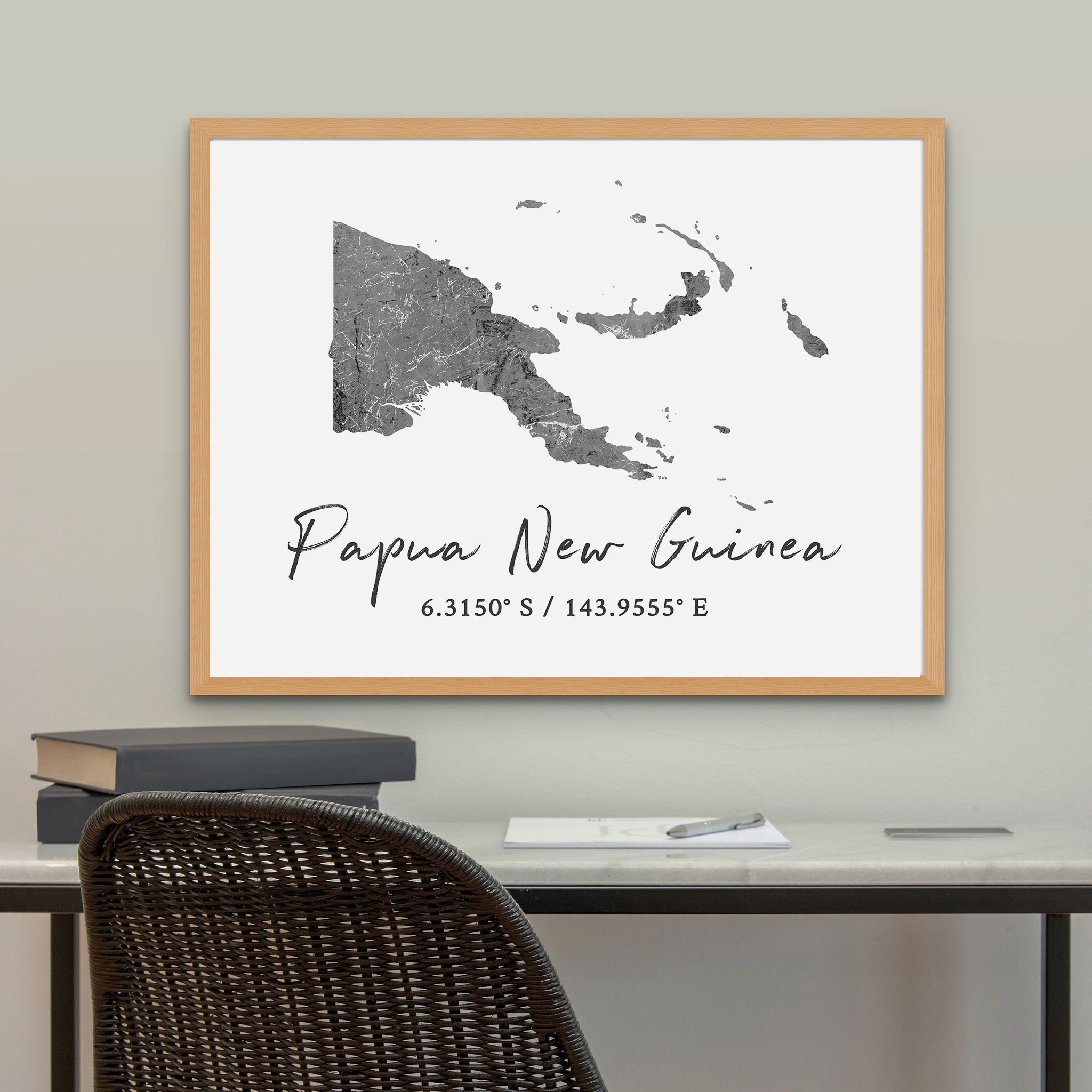 Papua New Guinea Map