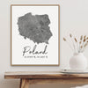 Poland Country Map