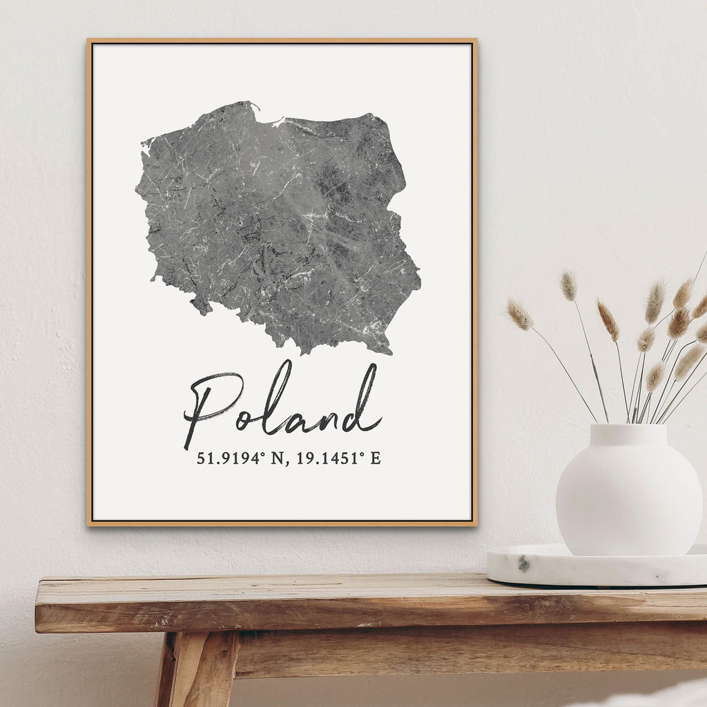 Poland Country Map