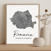 Romania Country Map