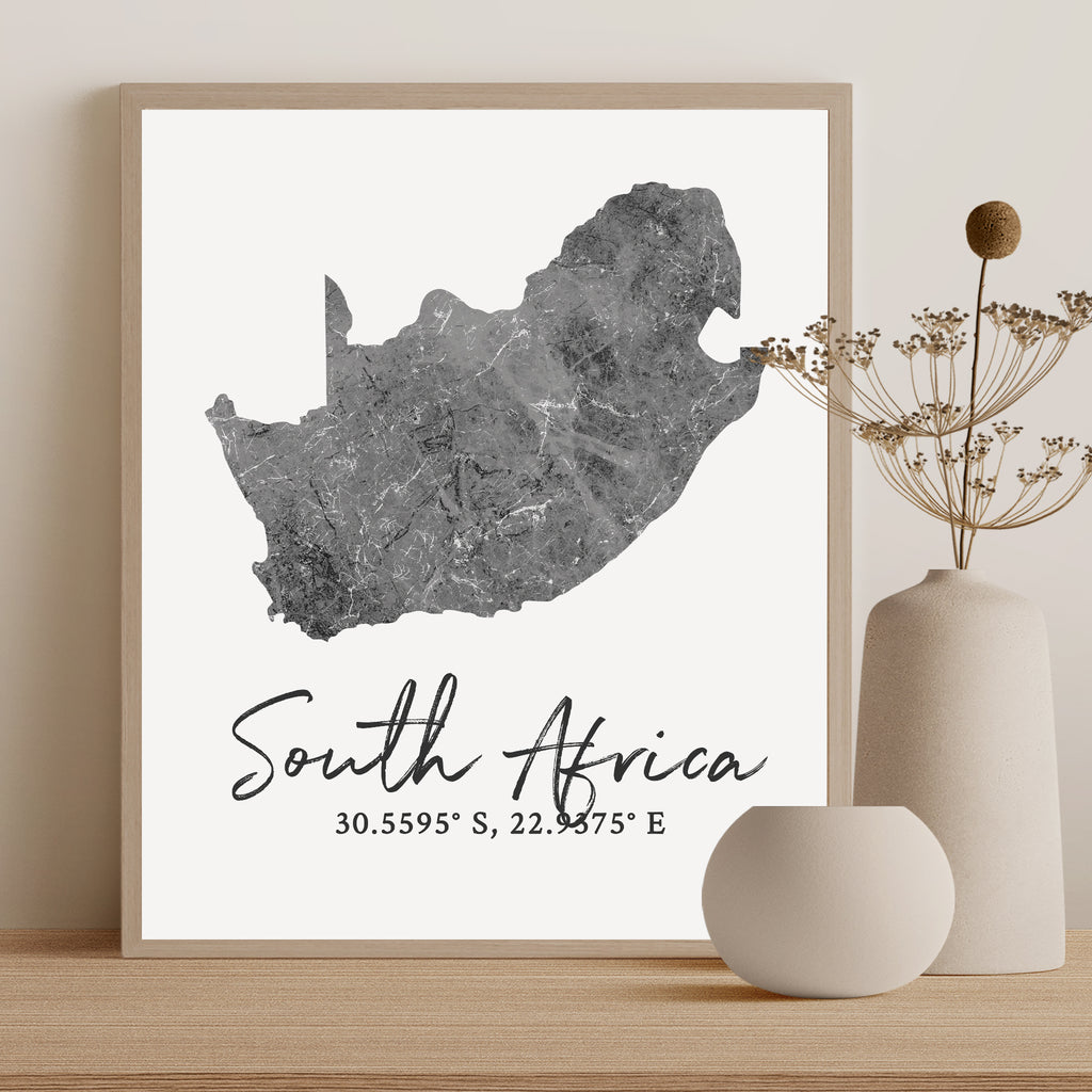 South Africa Country Map