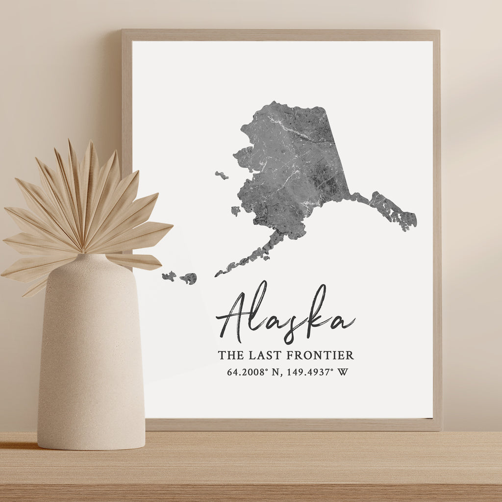 Alaska State Map