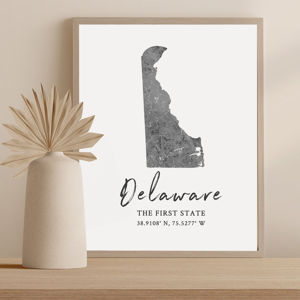 Delaware State Map