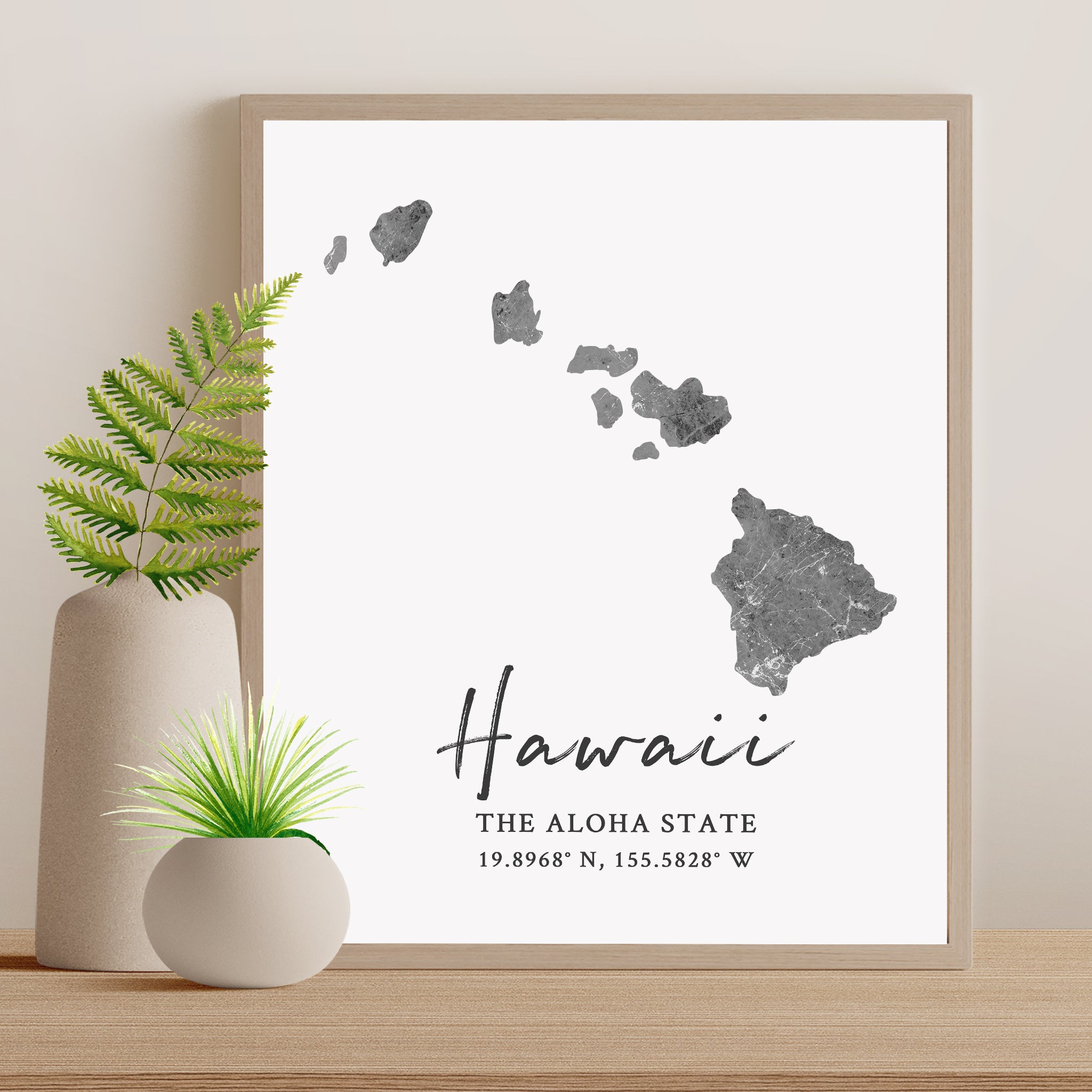 Hawaii State Map