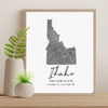 Idaho State Map