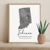 Indiana State Map