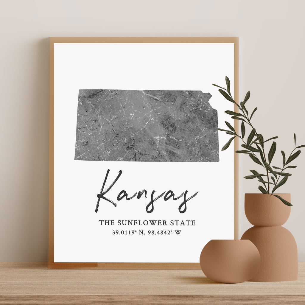 Kansas State Map