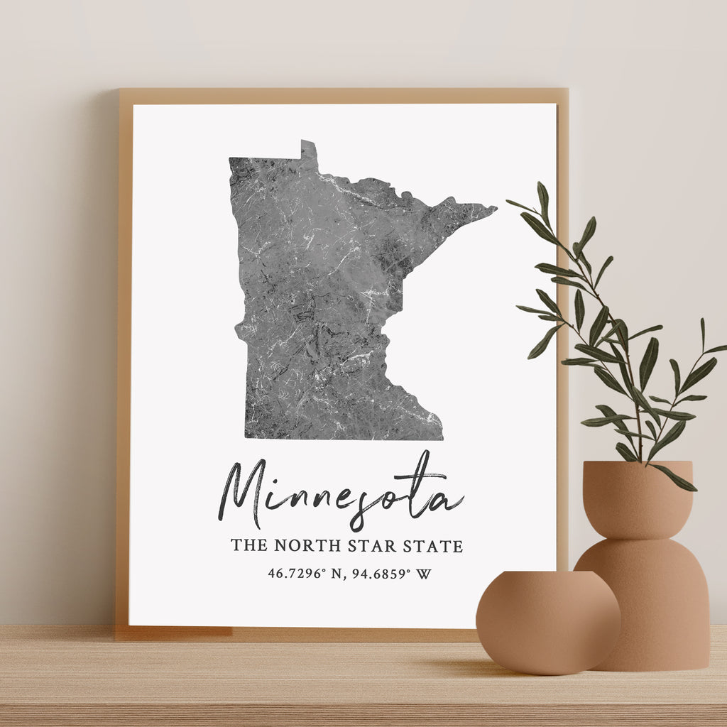 Minnesota State Map