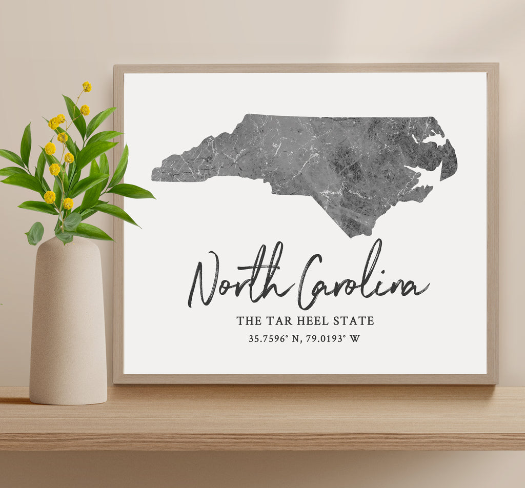 North Carolina State Map