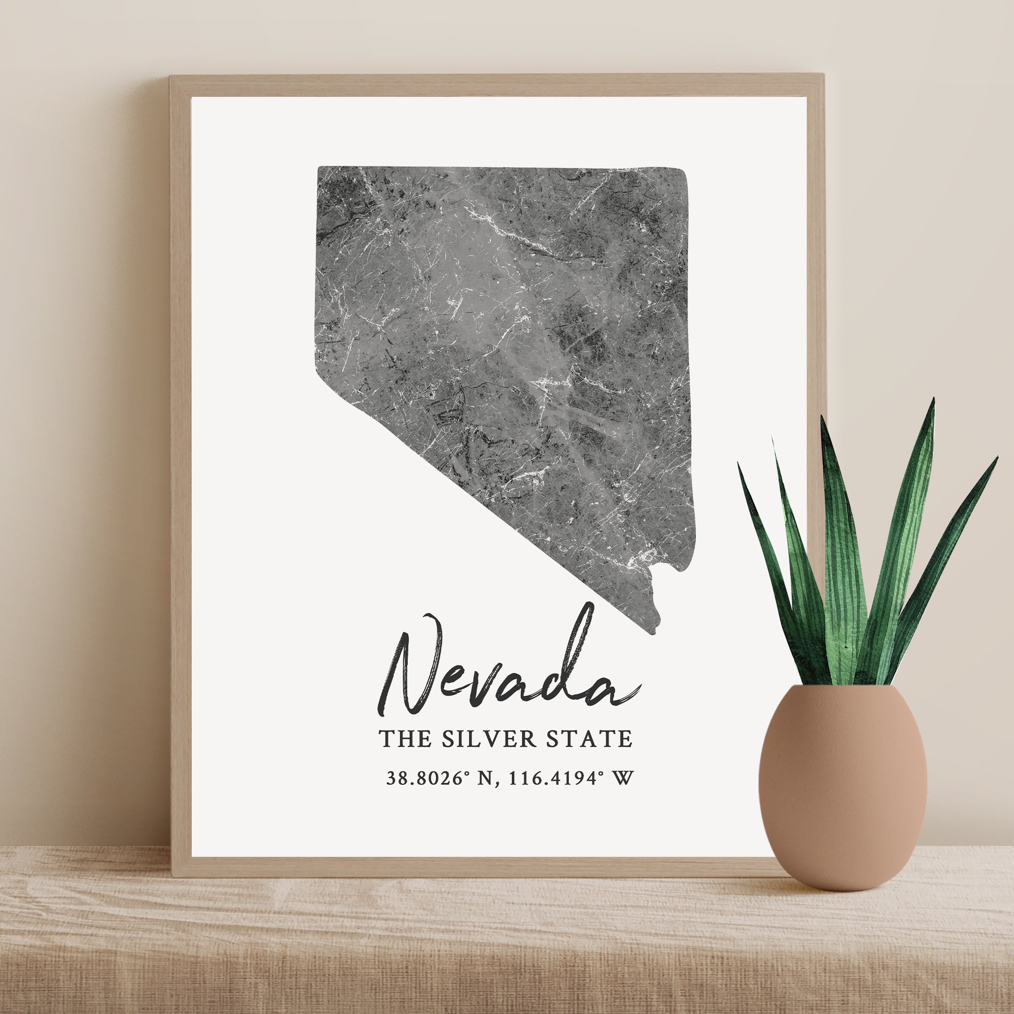 Nevada State Map