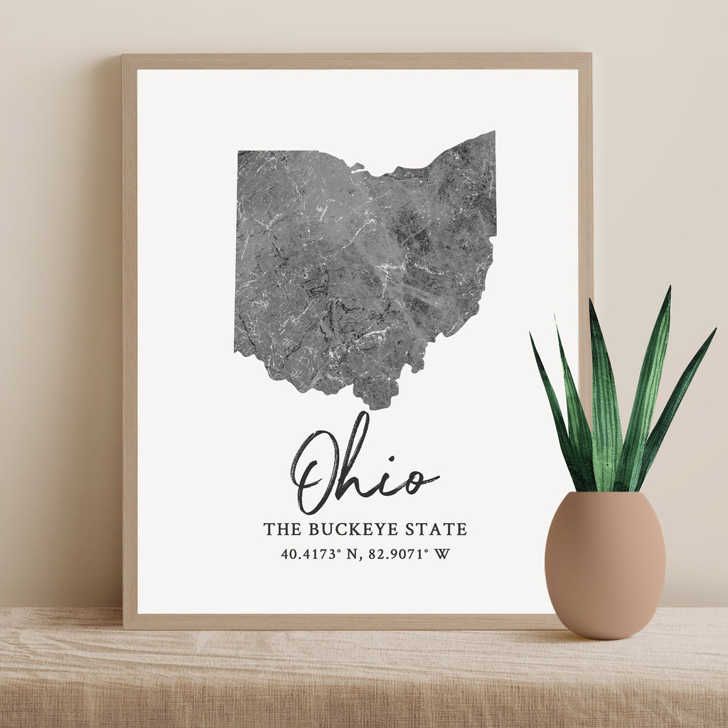 Ohio State Map
