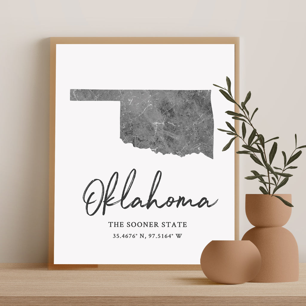 Oklahoma State Map